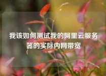 我该如何测试我的阿里云服务器的实际内网带宽