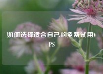 如何选择适合自己的免费试用VPS