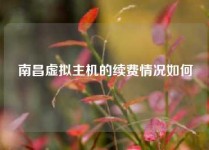南昌虚拟主机的续费情况如何