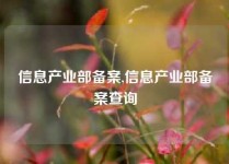 信息产业部备案,信息产业部备案查询