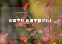 香港主机,香港主机游戏店