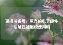 更换域名后，原有的电子邮件地址还能继续使用吗
