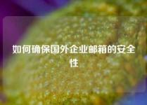 如何确保国外企业邮箱的安全性