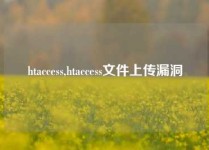 htaccess,htaccess文件上传漏洞