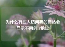为什么有些人访问我的网站会显示不同的IP地址