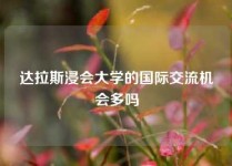 达拉斯浸会大学的国际交流机会多吗