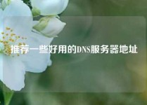 推荐一些好用的DNS服务器地址
