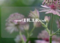 cpanel主机,主机c/sub