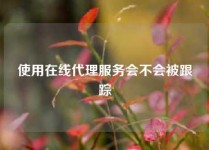 使用在线代理服务会不会被跟踪