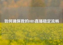 如何确保我的OBS直播稳定流畅