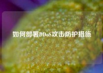 如何部署DDoS攻击防护措施