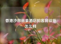 香港沙田丽豪酒店的客房设施怎么样