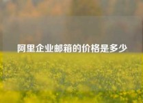 阿里企业邮箱的价格是多少