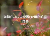 如何在vsftpd中配置FTP用户的家目录