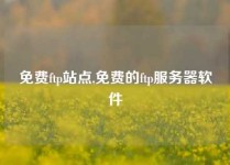 免费ftp站点,免费的ftp服务器软件
