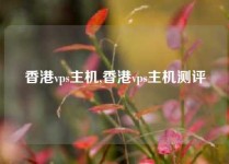香港vps主机,香港vps主机测评