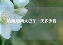 租用,租用大巴车一天多少钱