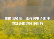 更换域名后，原有的电子邮件地址还能继续使用吗