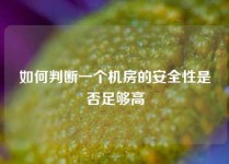 如何判断一个机房的安全性是否足够高