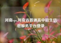 河南vps,河南省普通高中招生信息服务平台登录