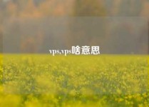 vps,vps啥意思