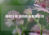 恒创主机,恒创机电有限公司