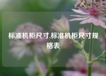 标准机柜尺寸,标准机柜尺寸规格表
