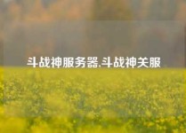 斗战神服务器,斗战神关服