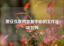景安互联网数据中心的工作环境如何
