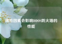 哪些因素会影响DDOS防火墙的性能