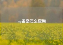 icp备案怎么查询
