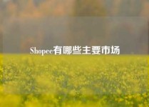 Shopee有哪些主要市场