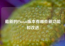 最新的Photon版本有哪些新功能和改进