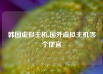 韩国虚拟主机,国外虚拟主机哪个便宜