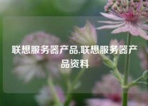 联想服务器产品,联想服务器产品资料