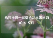 给我推荐一些适合初学者学习的PSD文件