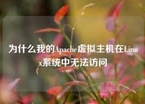 为什么我的Apache虚拟主机在Linux系统中无法访问
