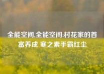 全能空间,全能空间:村花家的首富养成 寒之素手霸红尘