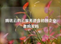 腾讯云的云服务适合初创企业者购买吗