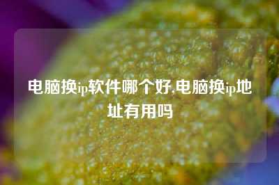 电脑换ip软件哪个好,电脑换ip地址有用吗