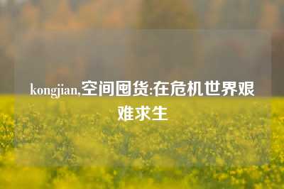 kongjian,空间囤货:在危机世界艰难求生