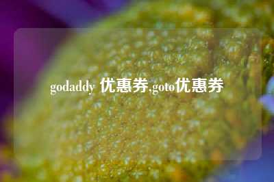 godaddy 优惠券,goto优惠券