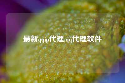 最新qqip代理,qq代理软件
