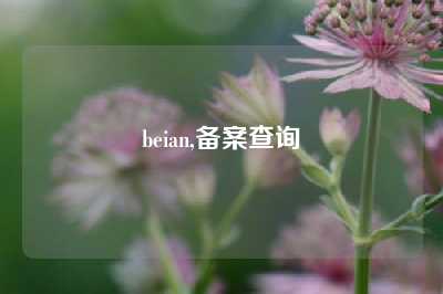beian,备案查询