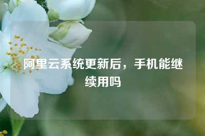 阿里云系统更新后，手机能继续用吗